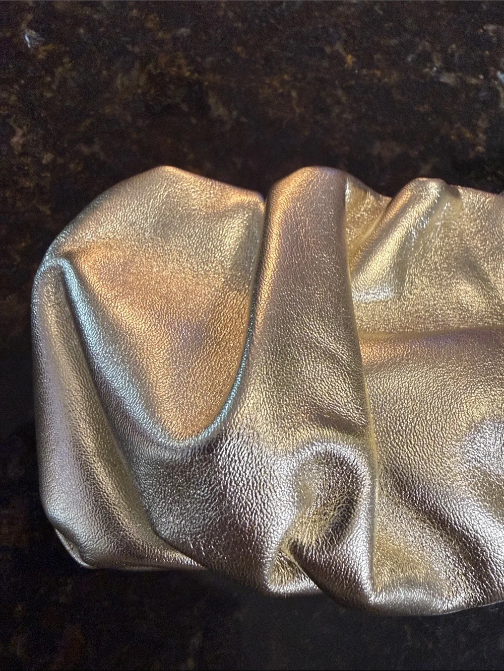 Tennis Metallic gold Evening Clutch